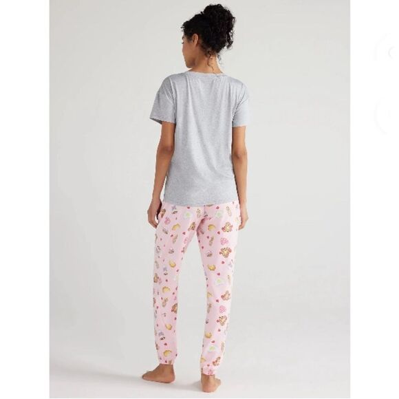 Women’s Ultra Soft Short Sleeve Pajama Lounge Sleep 2-Piece Set Size 2X - Picture 7 of 8